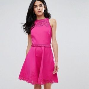 Ted Baker London Zaffron Fit & Flare Dress
